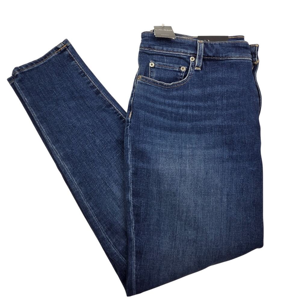 Lauren Ralph Lauren High Rise Skinny Ankle Jeans Women’s 14W Medium Wash